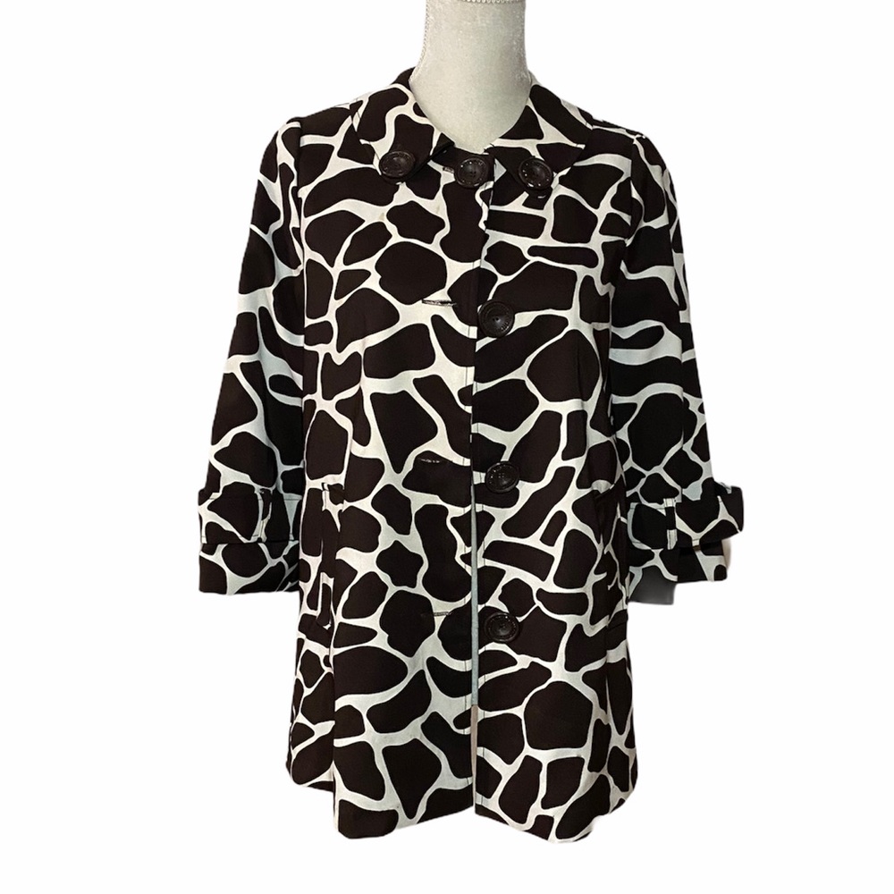 Soulmates Giraffe Print Jacket for Ladies Size S
